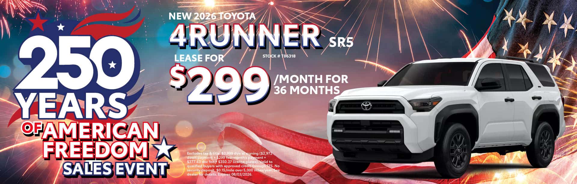 2026 Toyota 4Runner Lease Offer | Toyota of Bourbonnais
