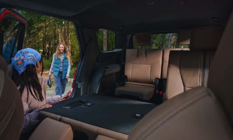 2026 Toyota 4Runner Interior Middle Seat Folded Down