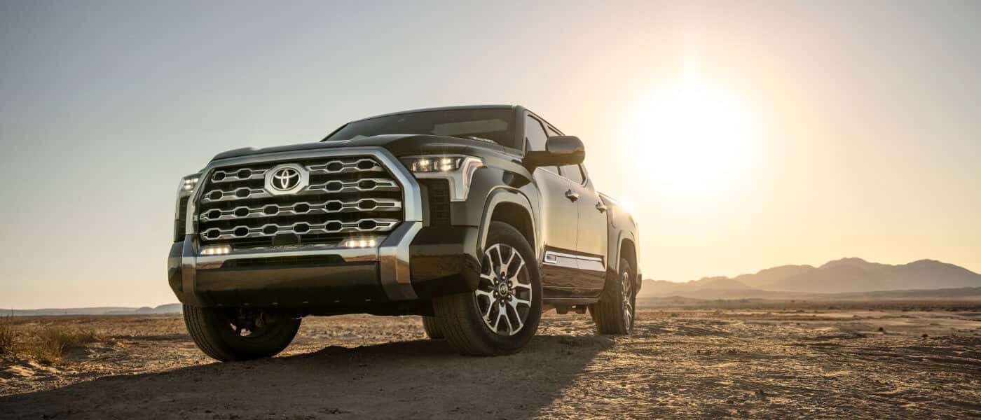 2026 Toyota Tundra Exterior Desert Sun Head On