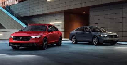 Honda Accord interior and features compared to Toyota Camry