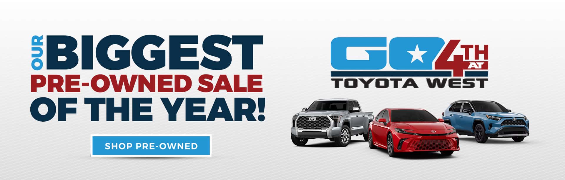 Go 4th Sales Event