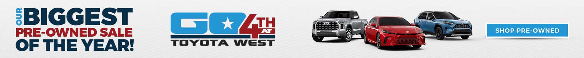 Go 4th Sales Event
