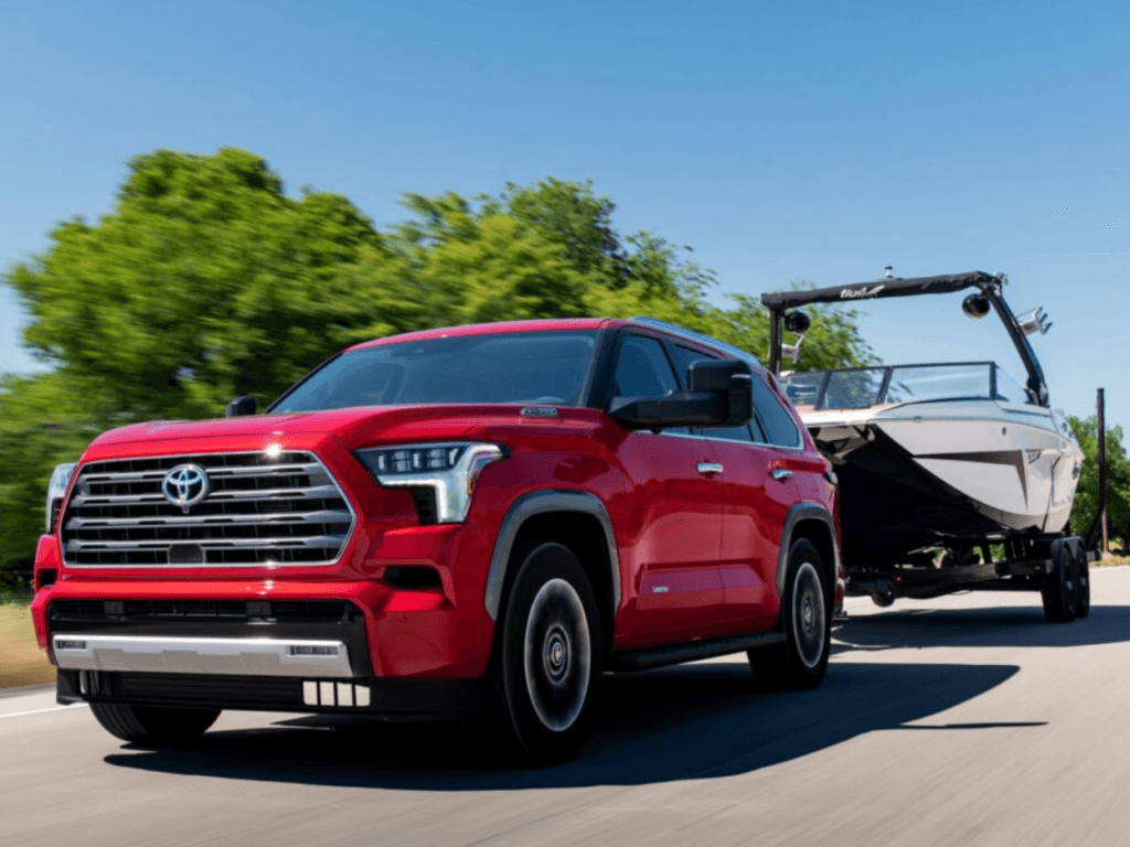 2026 Toyota Sequoia towing