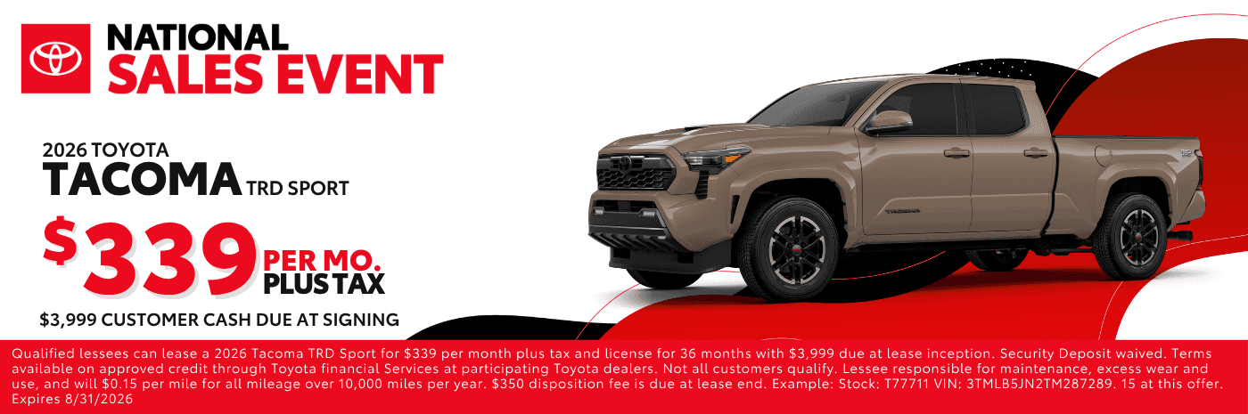 2 Tacoma TRD Sport