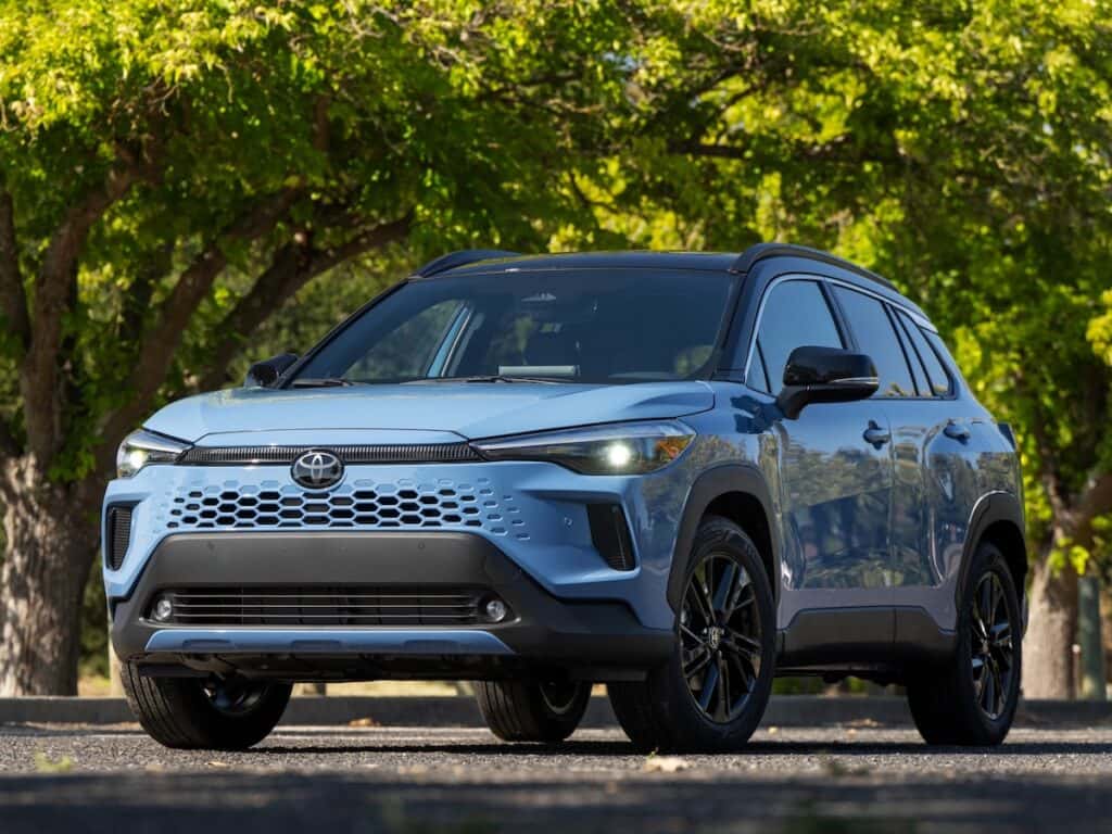 2026 Toyota Corolla Cross Hybrid XSE Cavalry Blue