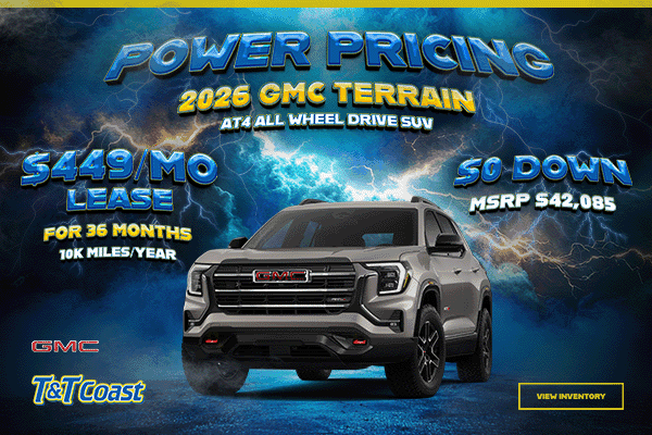 New 2026 GMC Terrain AT4 - Seagirt