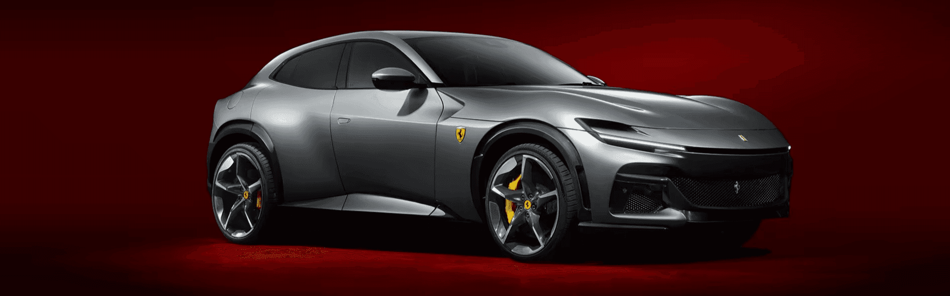 2024 Ferrari Purosangue Parked In A Showroom