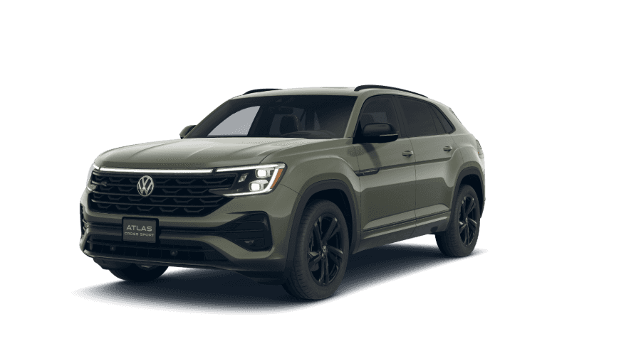 2026 Volkswagen Atlas Cross Sport SEL R-Line in Avocado Green Metallic
