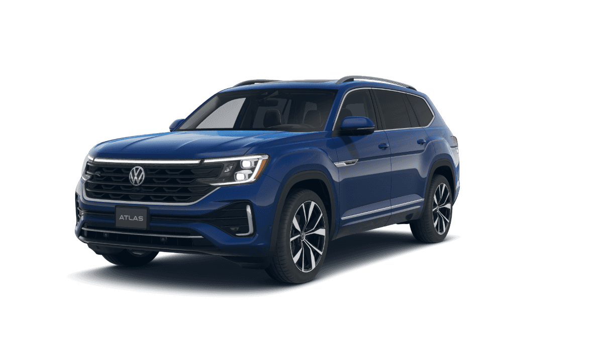 2026 Volkswagen Atlas SEL Premium R-Line in Mountain Lake Blue Metallic