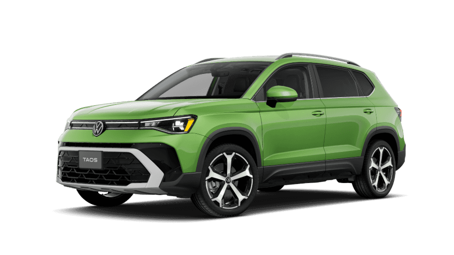 2027 Volkswagen Taos SEL in Moss Green at Twin Falls Volkswagen