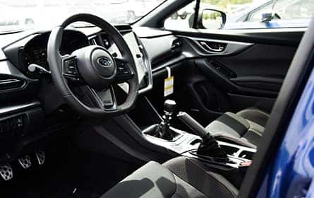 subaru wrx interior