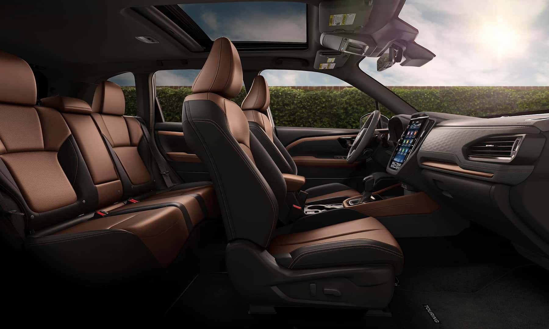 2025 Forester Touring Leather Seating Interior