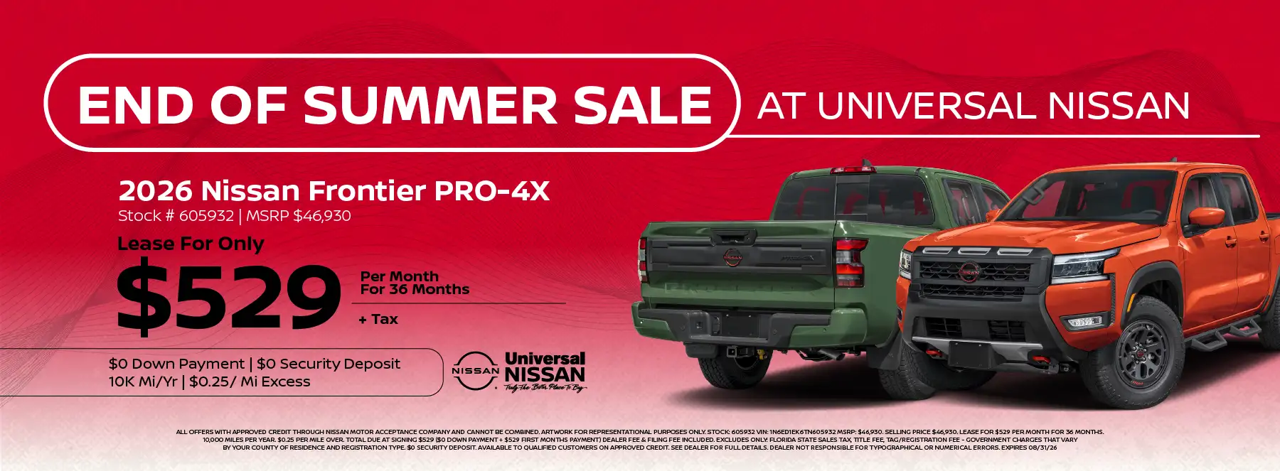 End of Summer Sale 2