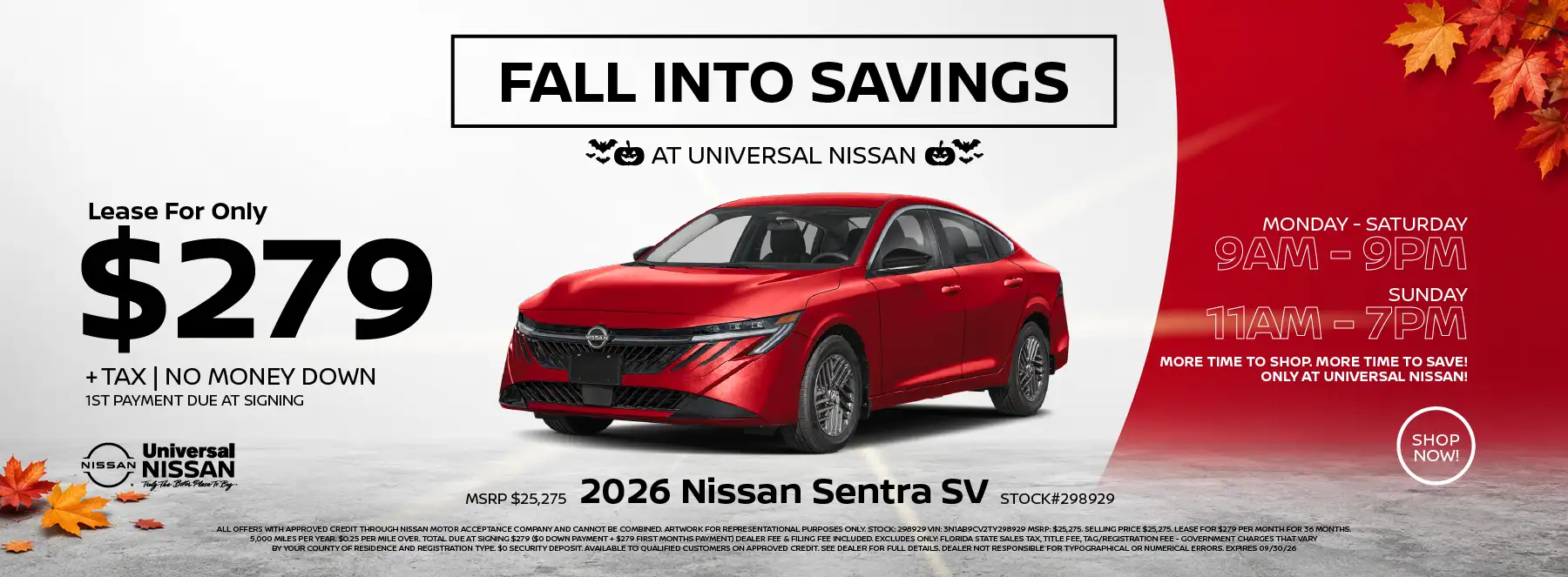 Sentra Lease