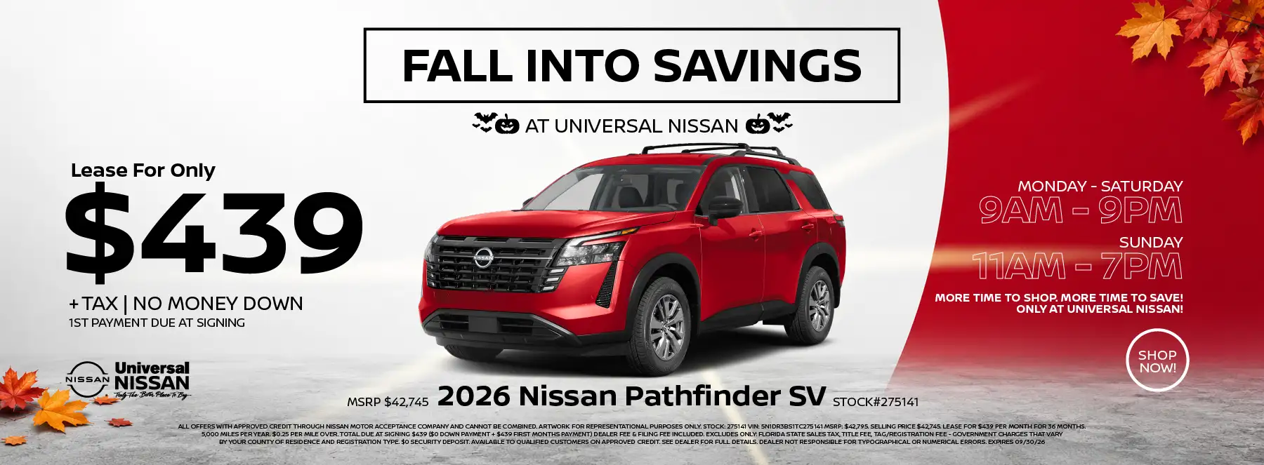 Pathfinder Lease