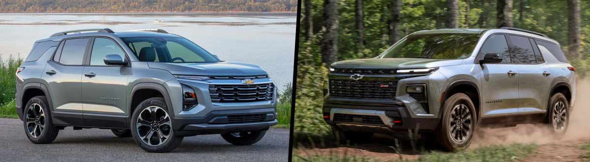 2026 Chevy Equinox vs 2026 Chevy Traverse