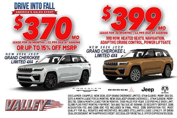 Jeep Grand Cherokee Offer