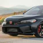 2027 honda civic type r parked on road