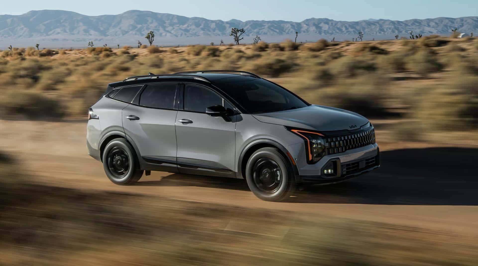 2026 Kia Sportage engine bay.