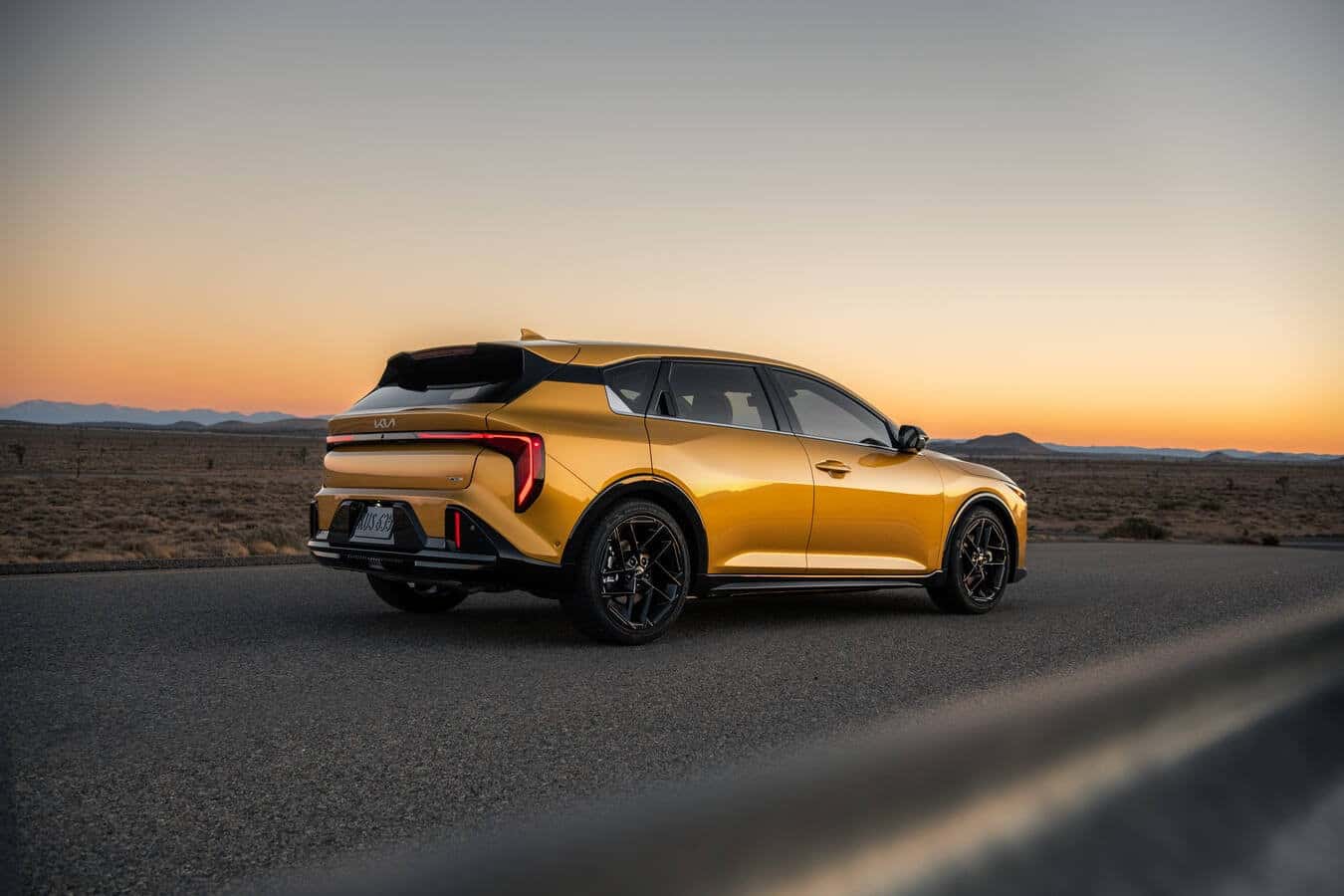 2026 Kia K4 Hatchback, new for 2026 with 22.2 cubic feet of cargo space behind the rear seats. (Representative image for illustration purposes only. Actual vehicle may vary based on trim and configuration.)