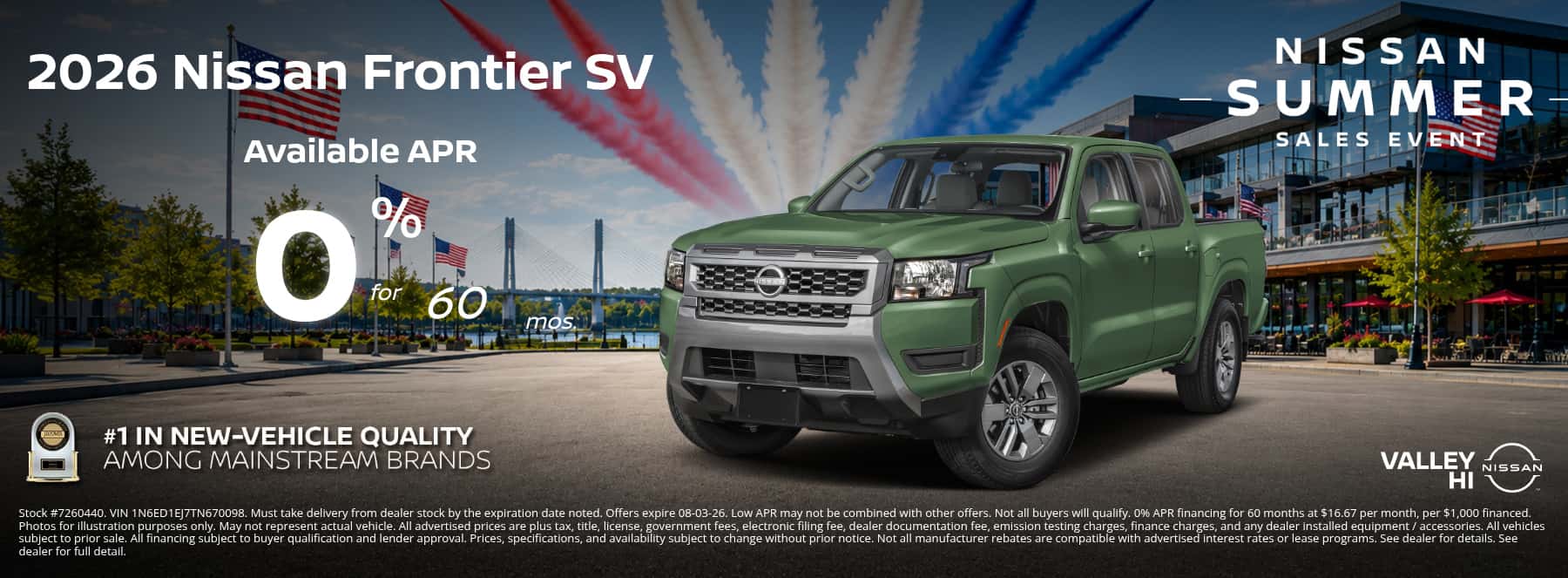 Nissan Frontier APR special