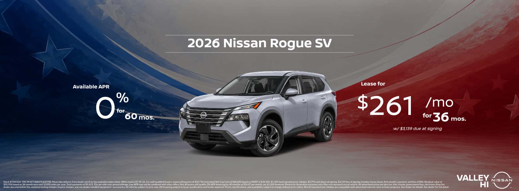 Nissan Rogue Labor Day