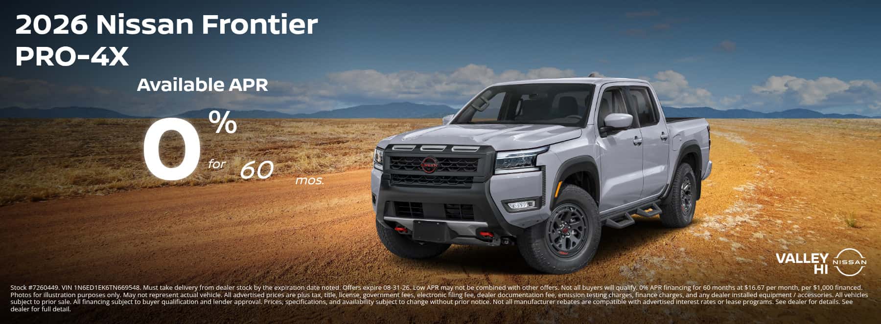 Nissan Frontier APR