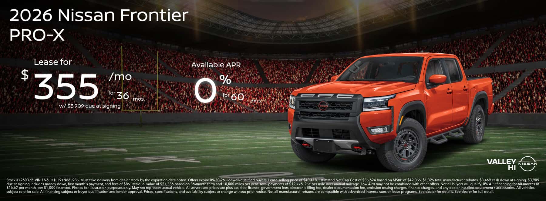 Nissan Frontier APR special