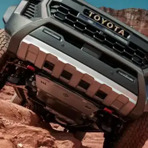 2025 Toyota Tacoma Trailhunter Front Bumper Closeup