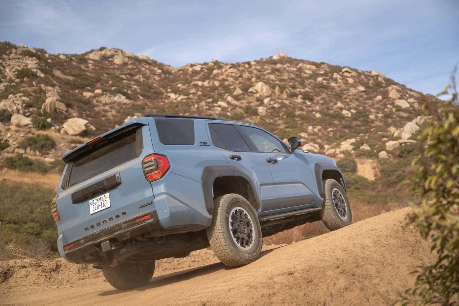 2025 Toyota 4Runner Heritage Blue off road