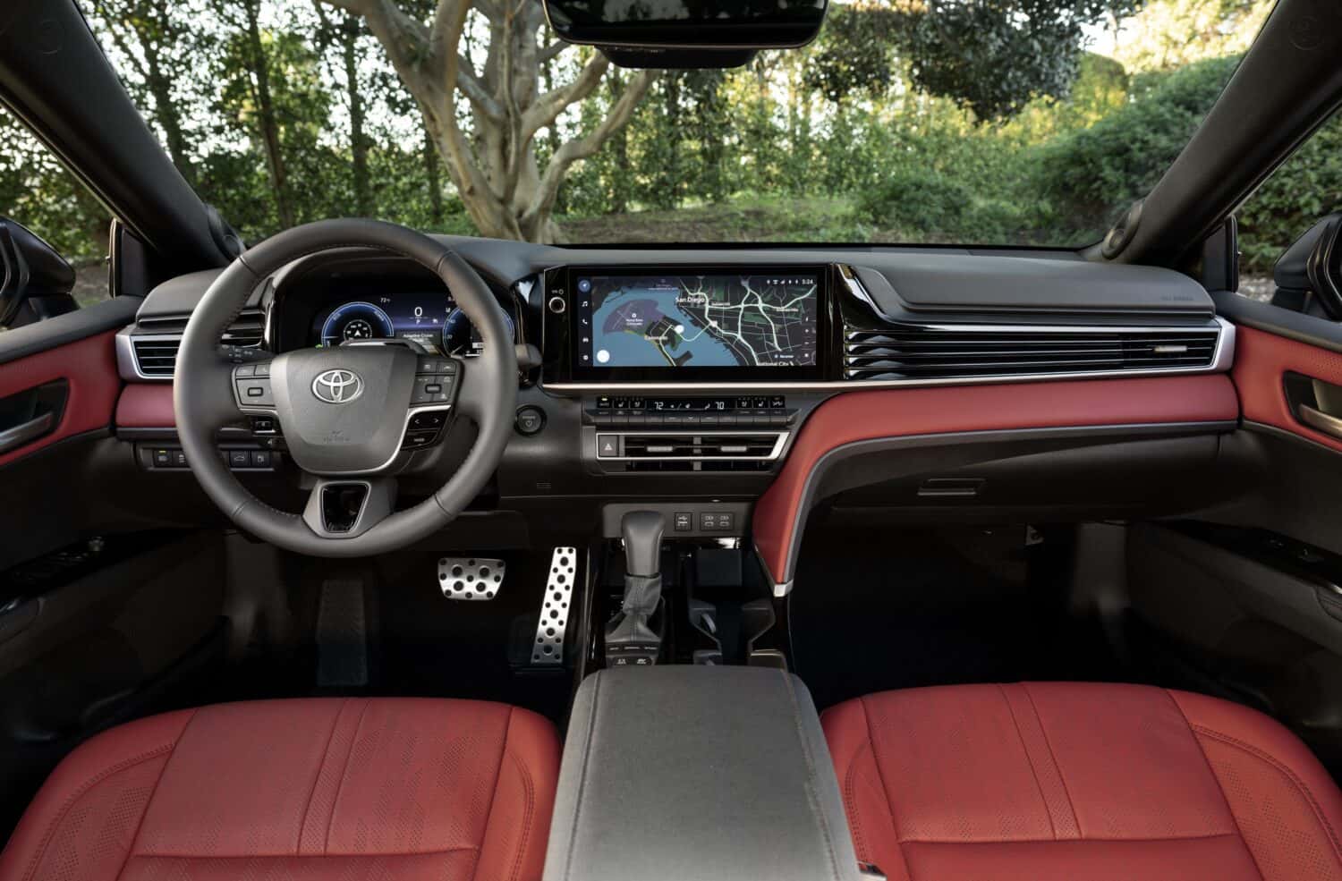 2026 Toyota Camry XSE Cockpit Red interior