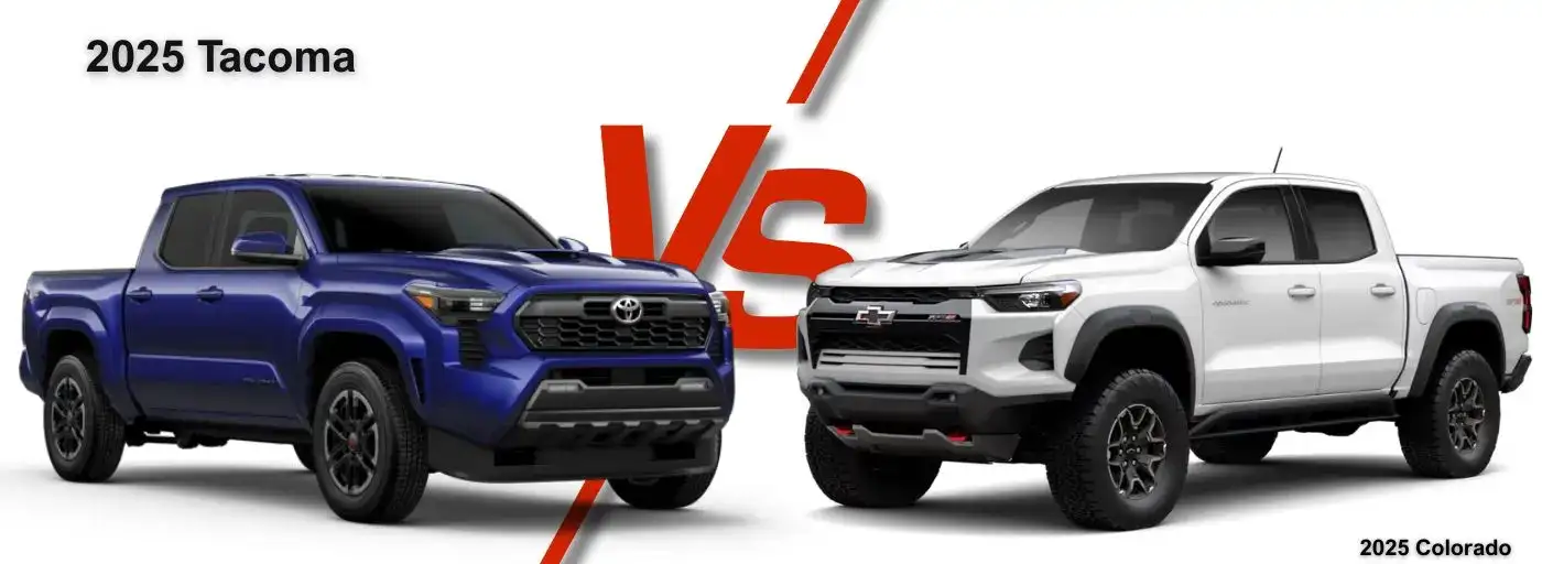 2025 Toyota Tacoma vs the Chevrolet Colorado
