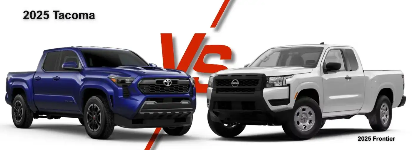 2025 Toyota Tacoma vs the Nissan Frontier
