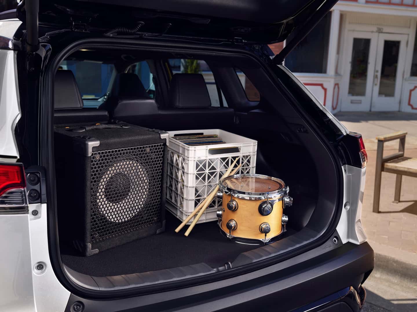 2025 Toyota Corolla Cross XSW Rear Cargo Space