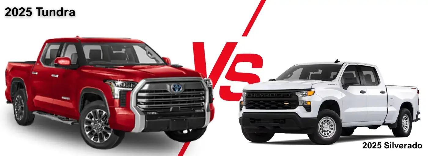 2025 Toyota Tundra vs the Chevrolet Silverado