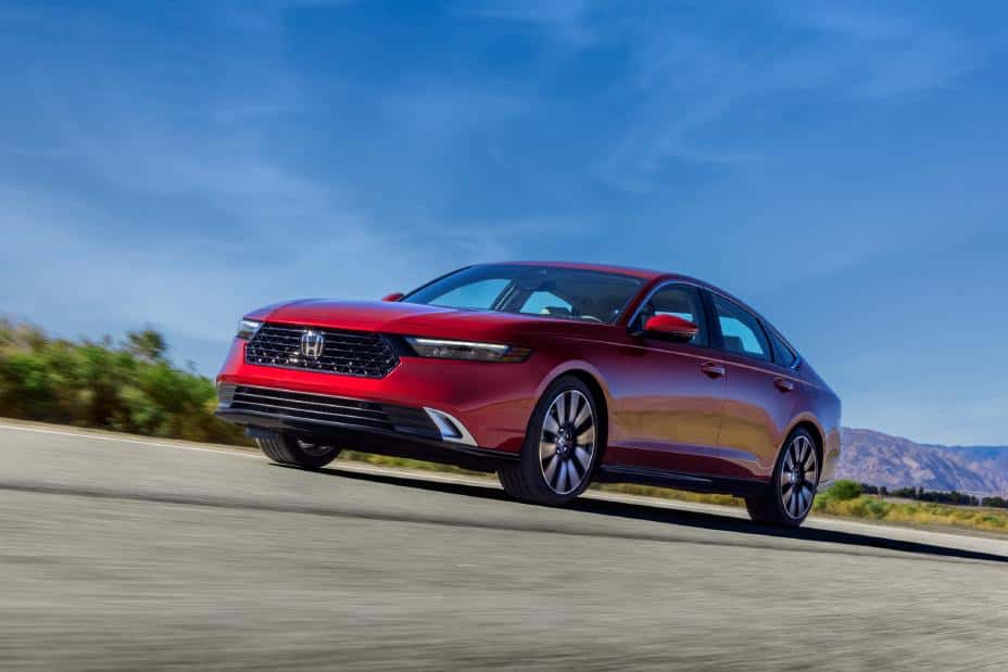 2023 Honda Accord Hybrid in motion