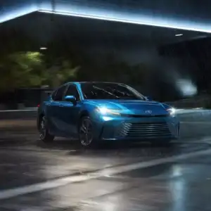 2026 Toyota Camry in the Rain