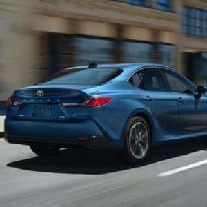 2026 Toyota Camry Rear and Passenger Profile