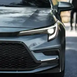 2026 Toyota Corolla Front End Closeup