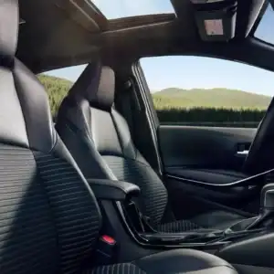 2026 Toyota Corolla Front Seat Interior
