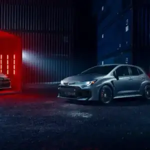 2026 Toyota GR Corolla Heavy Metal shipping containers