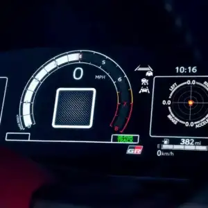 2026 Toyota GR Corolla digital instrument panel