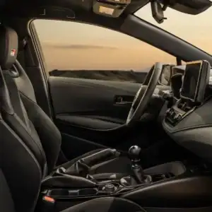 2026 Toyota GR Corolla Premium black interior