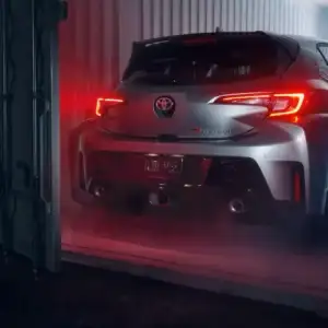 2026 Toyota GR Corolla Heavy Metal shipping container