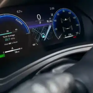 2026 Toyota Grand Highlander digital gauge cluster