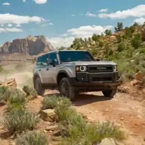 2026 Toyota Land Cruiser Front and Passenger Side View