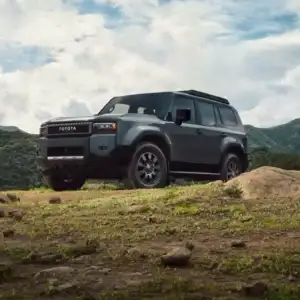 2026 Toyota Land Cruiser Driver's Side and Front End View
