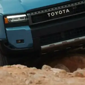 2026 Toyota Land Cruiser Front End Closeup