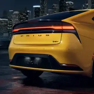 2026 Toyota Prius Rear Closeup