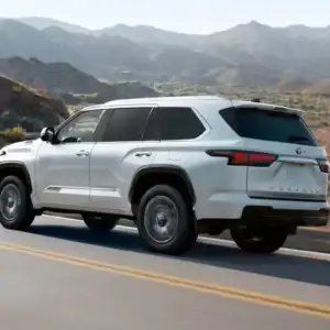 2026 Toyota Sequoia 1794 Edition in motion